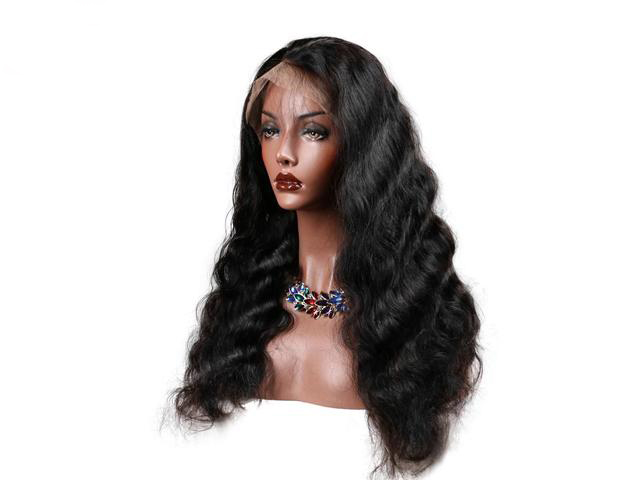 Lace Front Human Hair Wig Body Wave - Click Image to Close